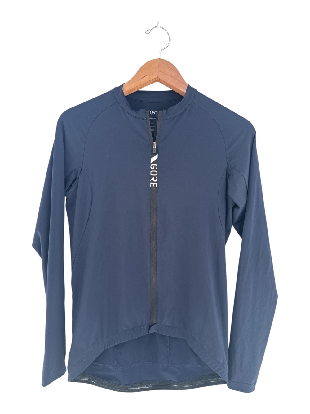 GORE Torrent Long Sleeve Jersey  Full Zip Men's  Blue Size Medium